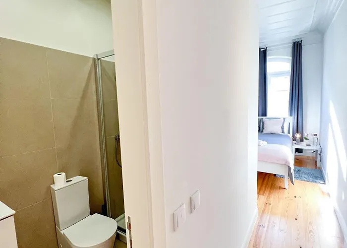 Private In A Historic Building On Rua Augusta Privat bolig *